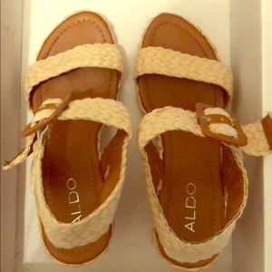 Aldo wedge sandals